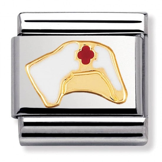 Nomination Classic Gold NHS Nurse Hat Charm Link 03020825