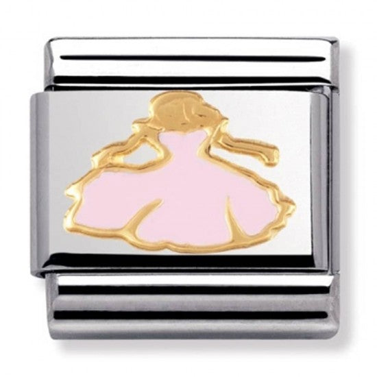 Nomination Classic Gold Princess Charm Link 03027215