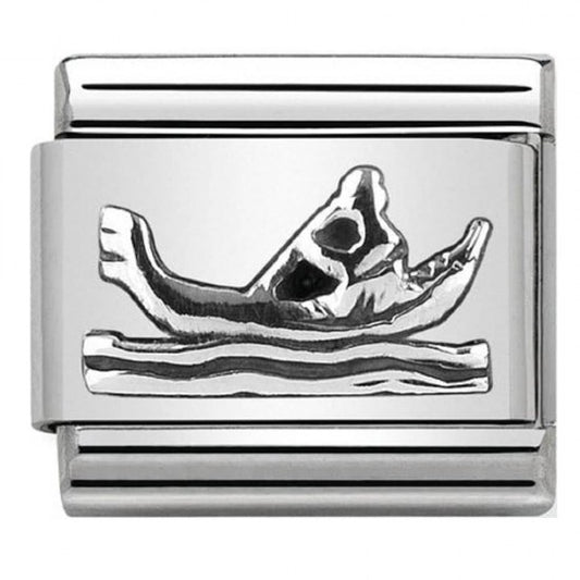Nomination Silver Gondola Venice Travel Charm Link 33010526