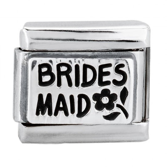 Nomination Classic Silver Bridesmaid Wedding Charm Link