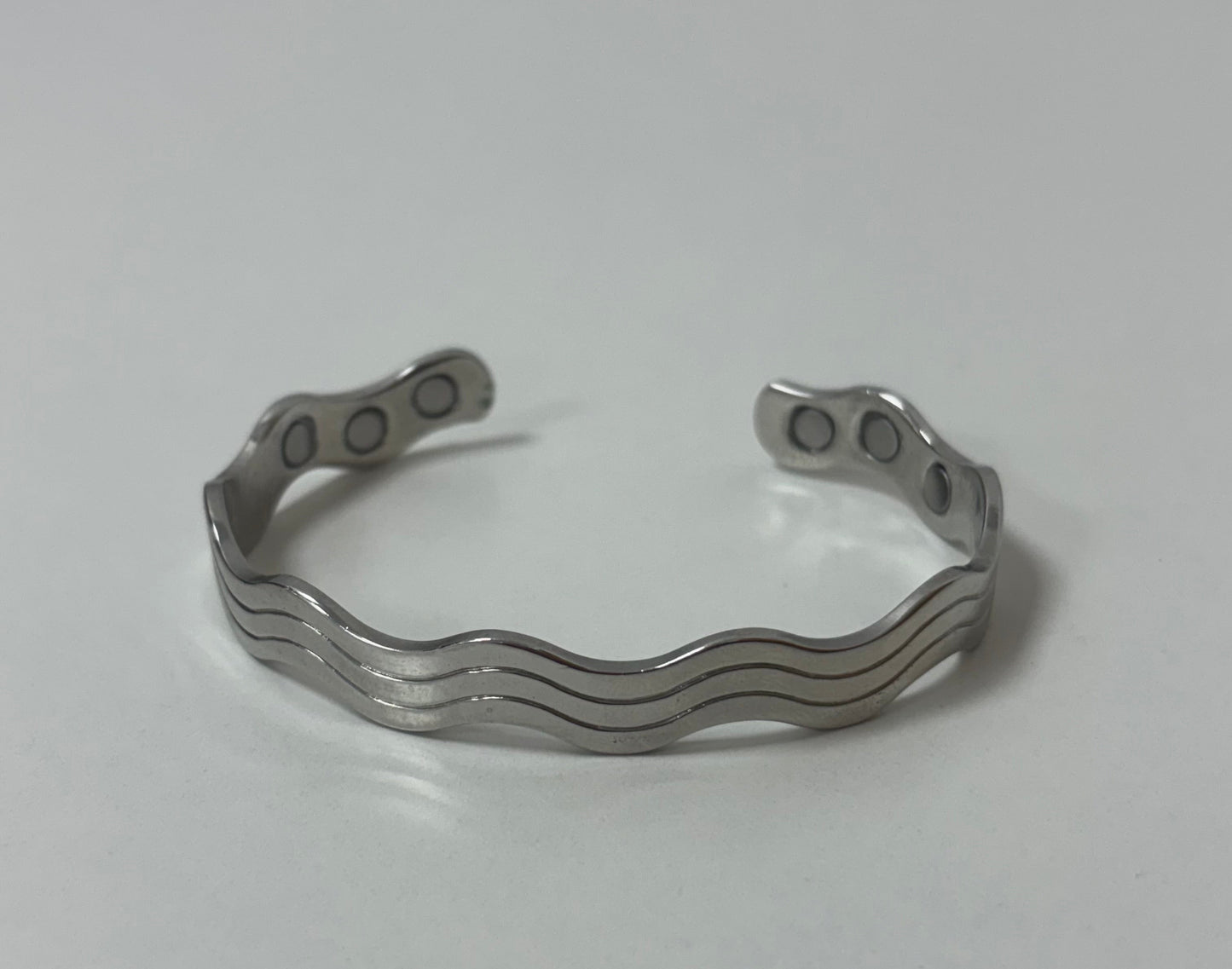 Silver Magnetic Bracelet