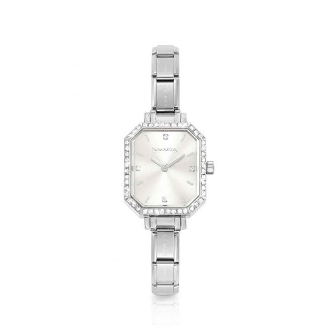 Nomination Classic Paris Watch Bracelet Silver Crystal Watch