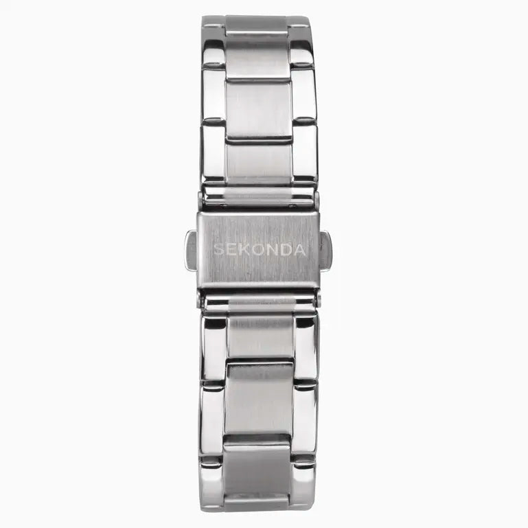 Sekonda Taylor Ladies Watch Silver Alloy Case & Stainless Steel Bracelet with Rainbow Dial 40534