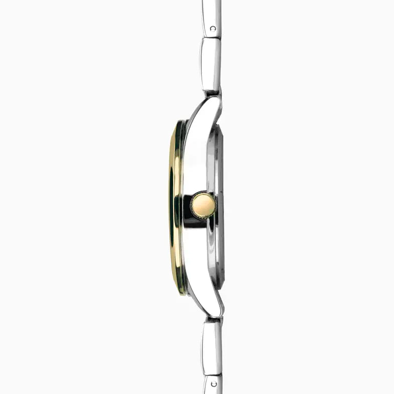 Sekonda Taylor Ladies Watch Two Tone Case & Stainless Steel Bracelet with Silver Dial 40473