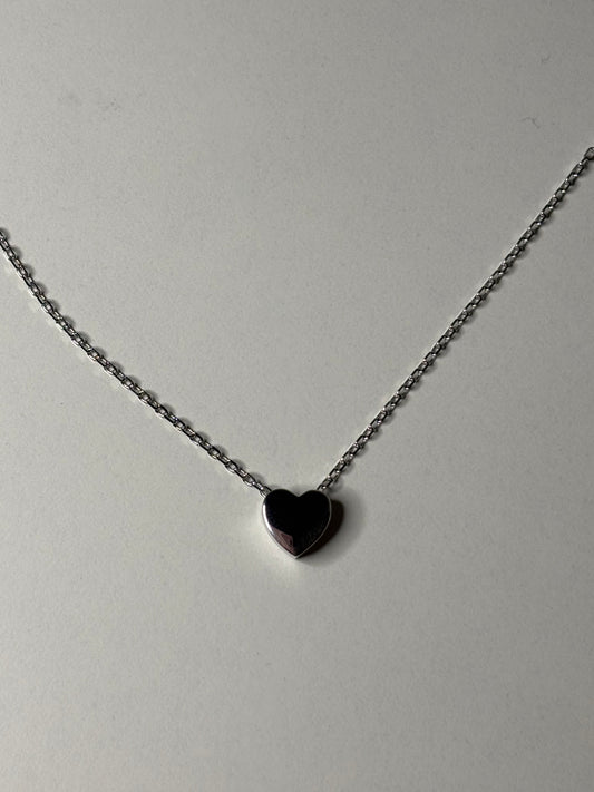 Sterling Silver Heart Necklace