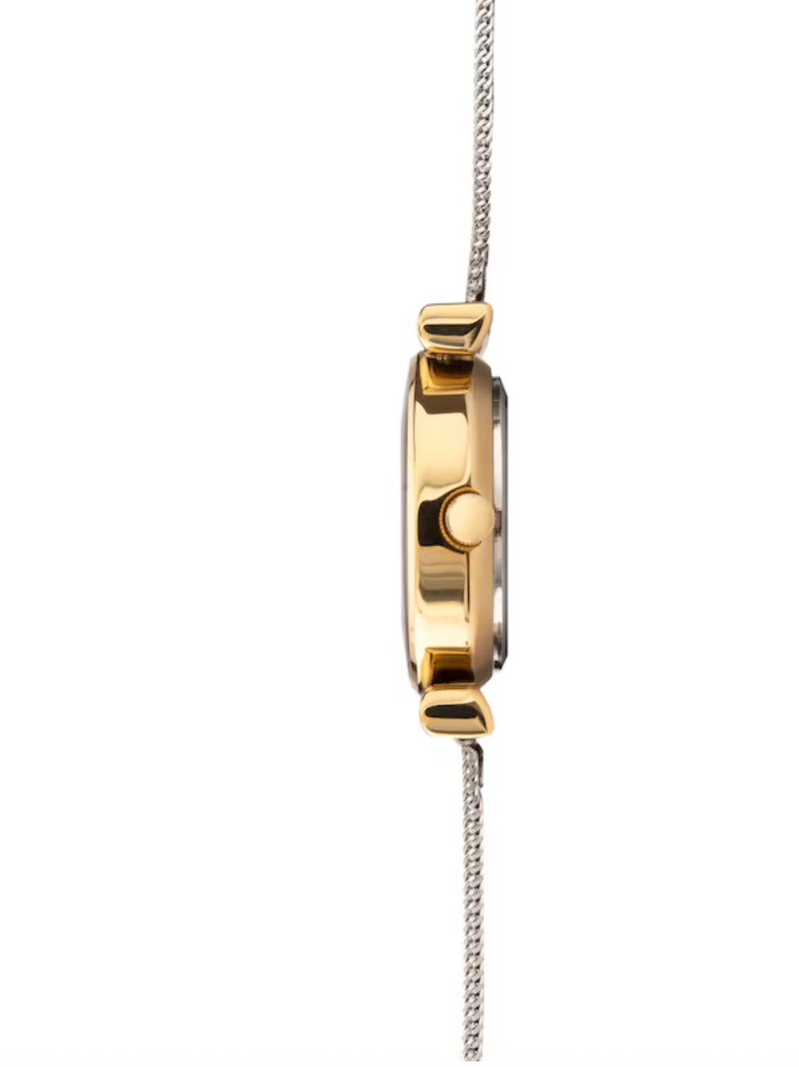 Sekonda Ava Ladies Watch with Gold Alloy Case & Silver Stainless Steel Mesh Bracelet