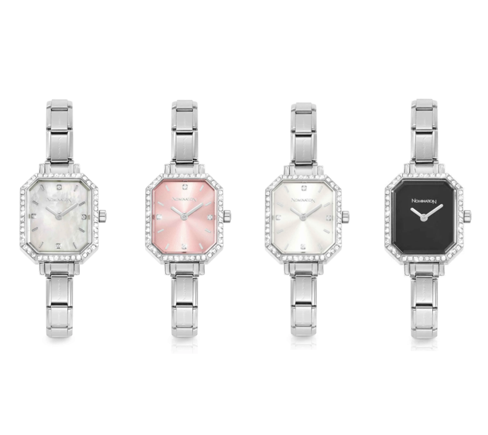 Nomination Paris Watch with Stones