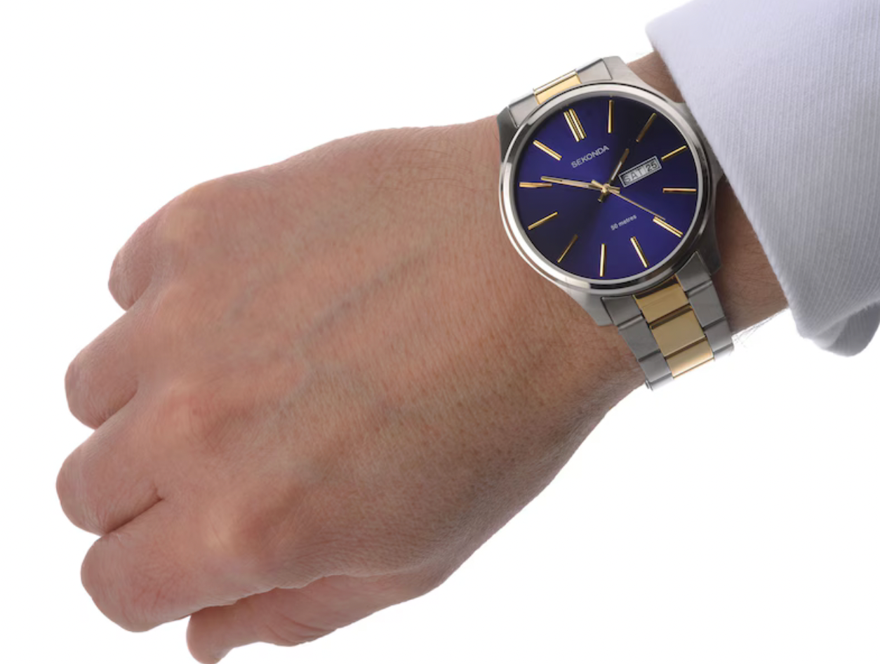 Sekonda Jones Men's Two Tone Stainless Steel Watch 1440