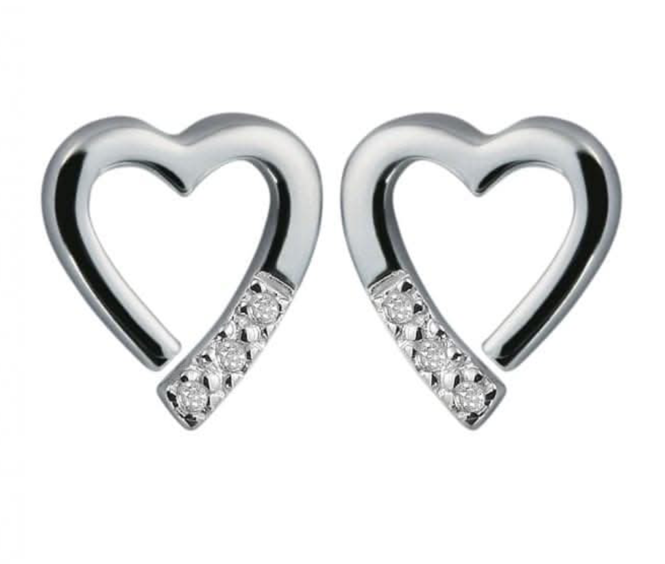 Hot Diamonds Memories Silver Earrings DE110