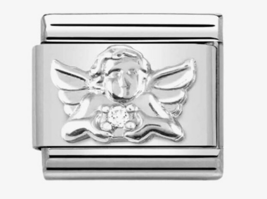 Nomination Classic Composable Spirituality Angel Charm 33031115