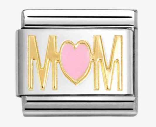 Nomination Classic Mom With Pink Enamel Charm 03027284