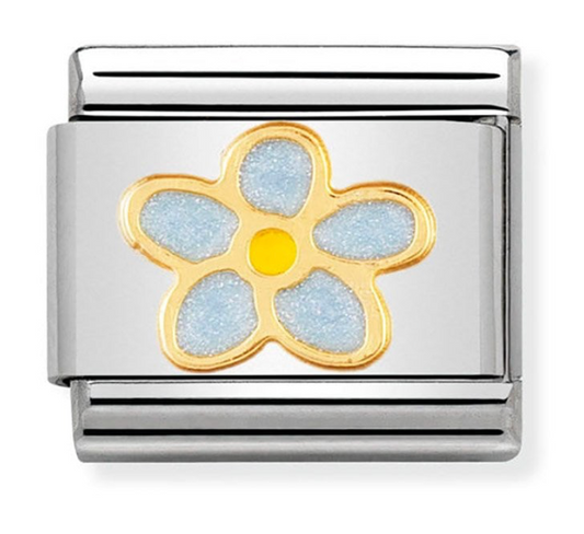 Nomination Classic Gold Forget Me Knot Charm 03021444