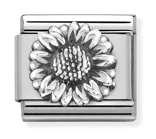 Nomination Classic Silvershine Sunflower Charm 33011022