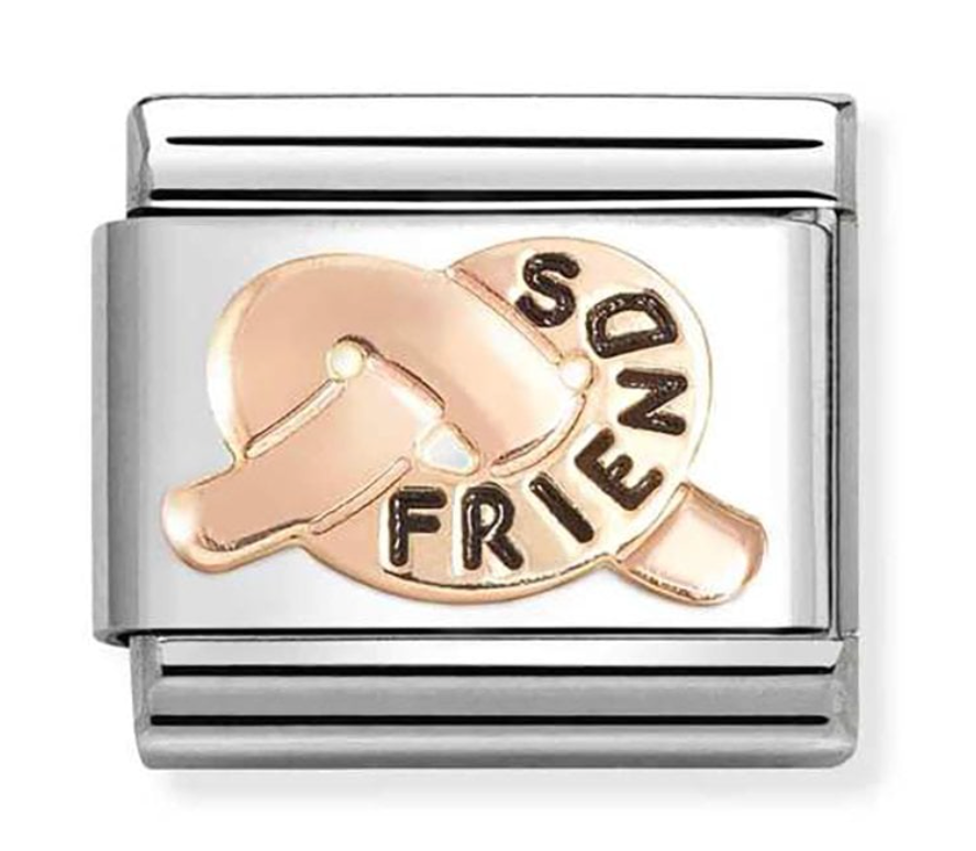 Nomination Classic Rose Friends Promises Knot Charm 43020236