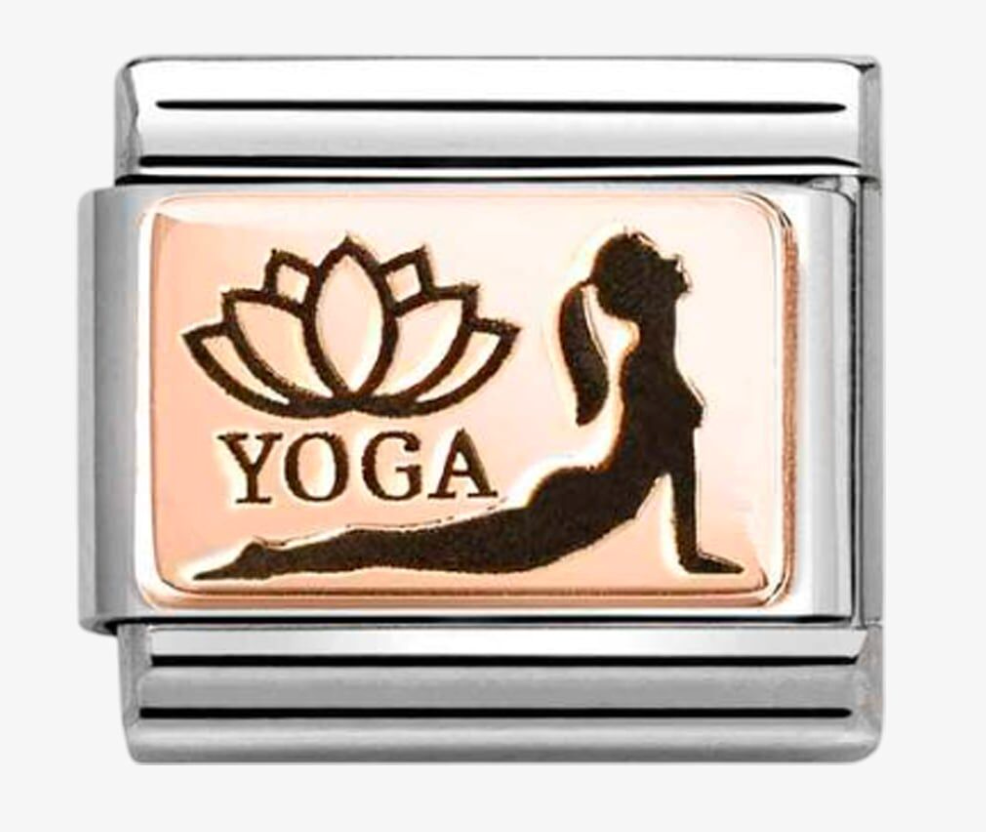 Nomination Classic Rose Gold Yoga Pose Charm 43011132