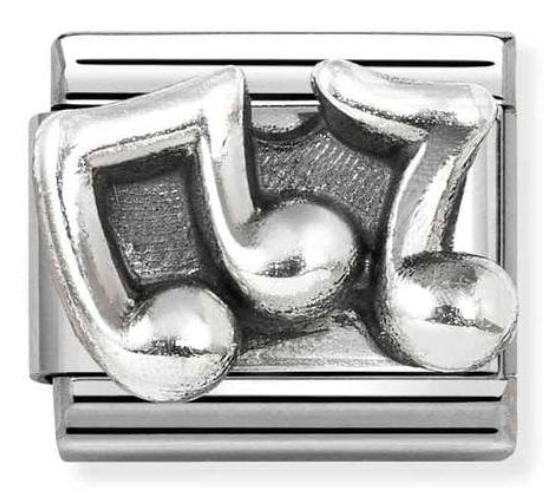Nomination Classic Silvershine Music Notes Charm 33010186
