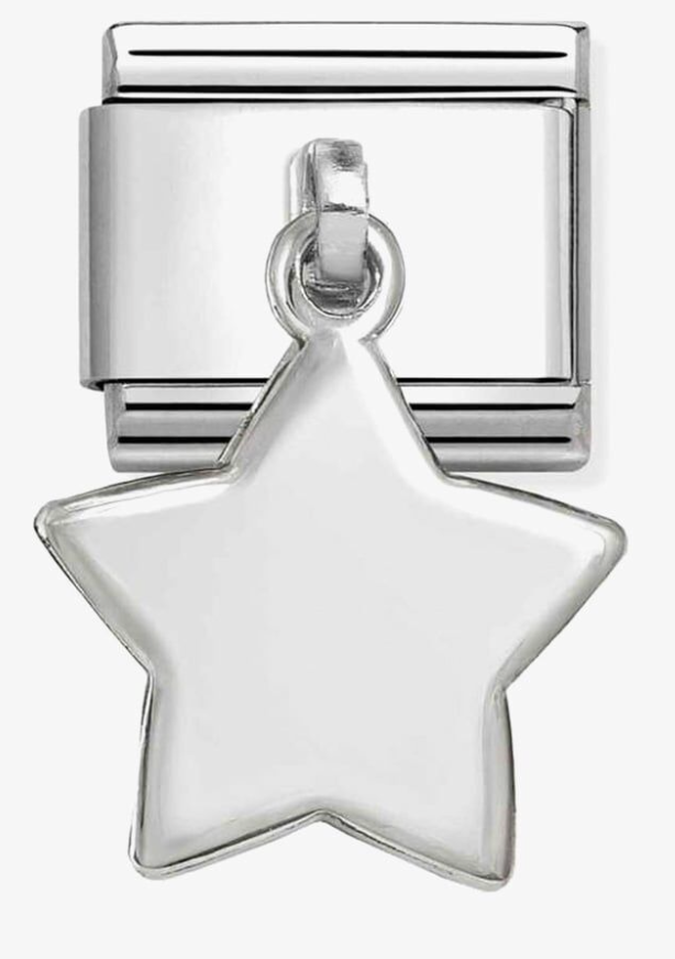 Nomination Classic Plates Star Dropper Charm 33180116