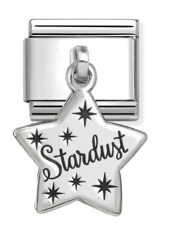 Nomination Classic Silvershine Stardust Star Dangle Charm 33181115