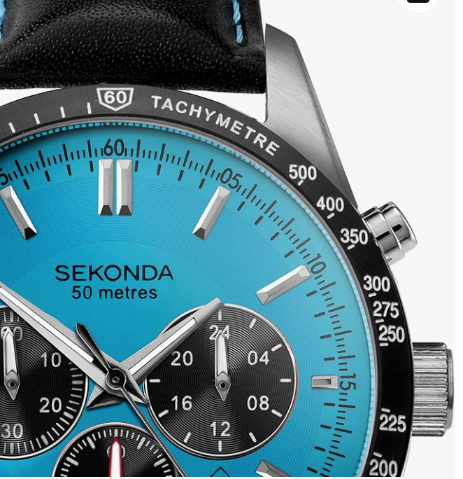 Sekonda Velocity Blue Chronograph Men's Sports Watch