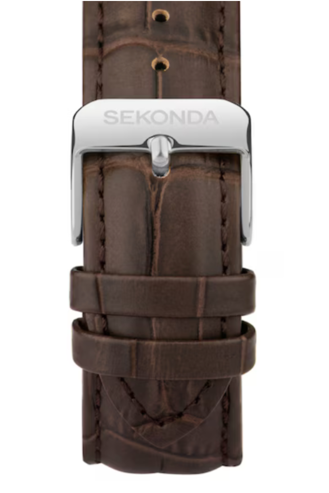 Sekonda Armstrong Moon Phase Brown Watch 30146