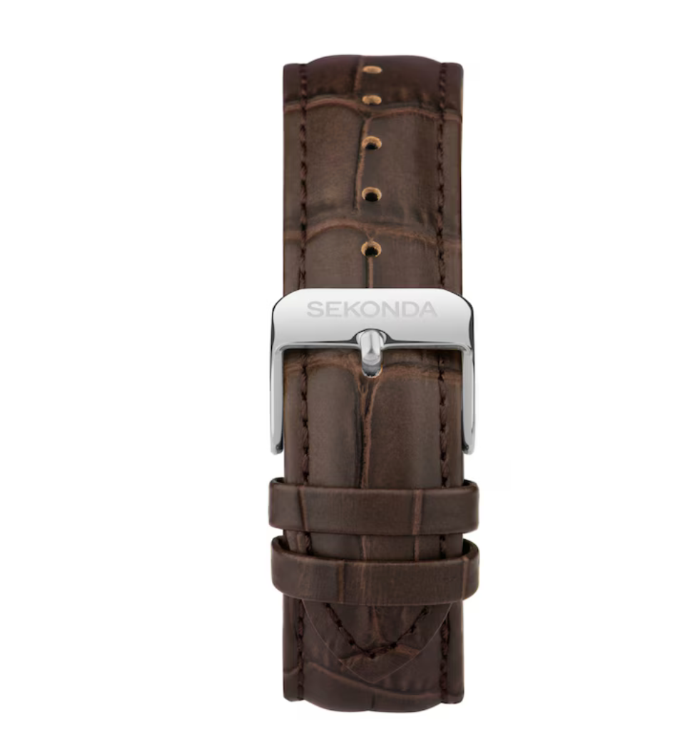 Sekonda Armstrong Moon Phase Brown Watch 30146