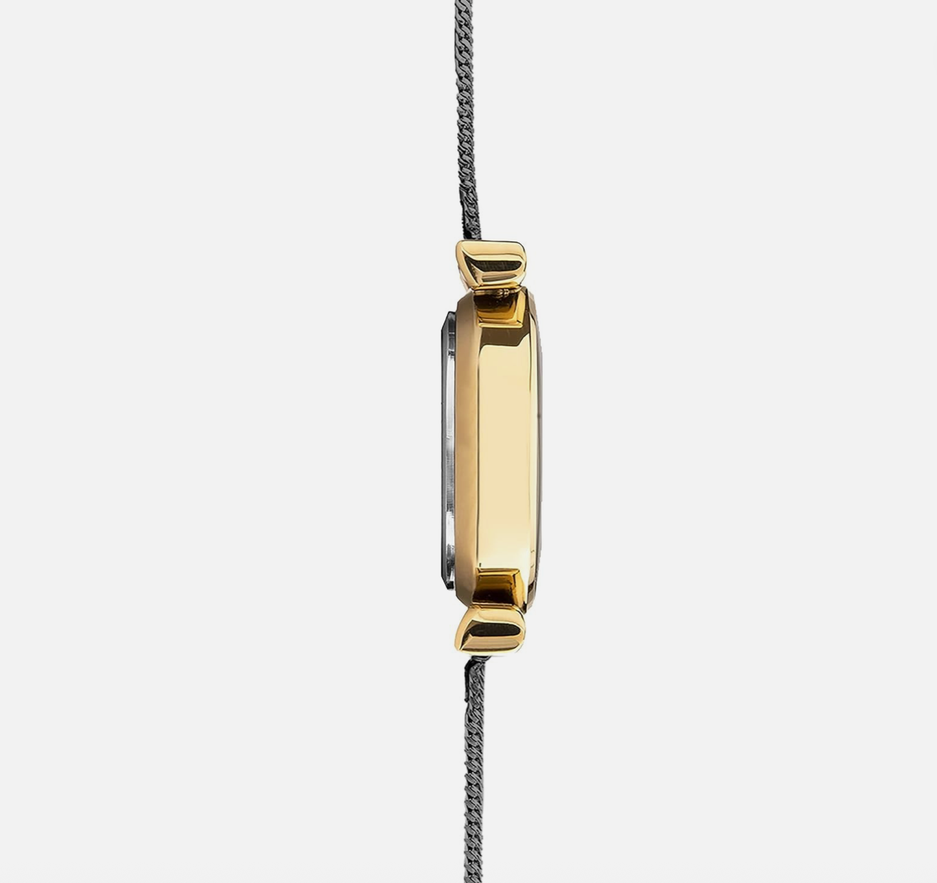 Sekonda Women's Gold Dial Watch With Chrystal Black Face