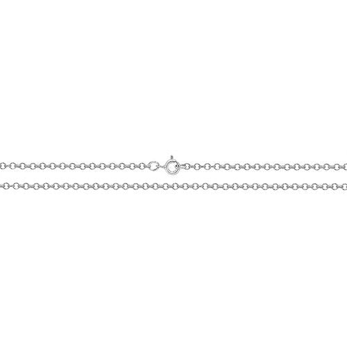 Chain Silver Round Belcher 1.6mm 18"