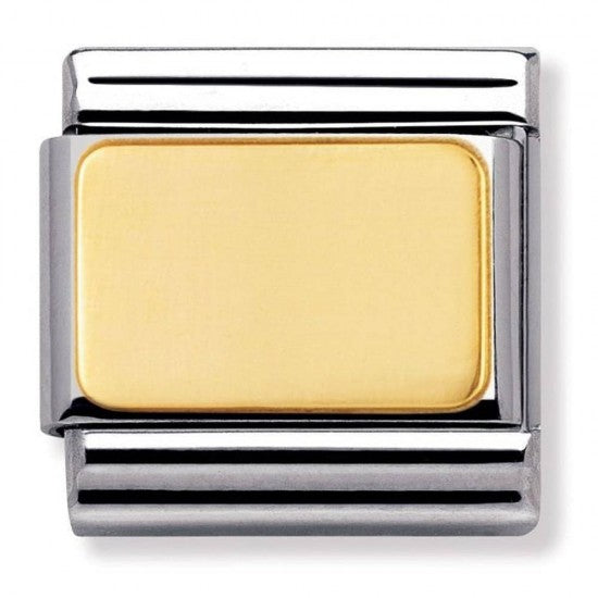 Nomination Classic Gold Plate Charm Link 03012101