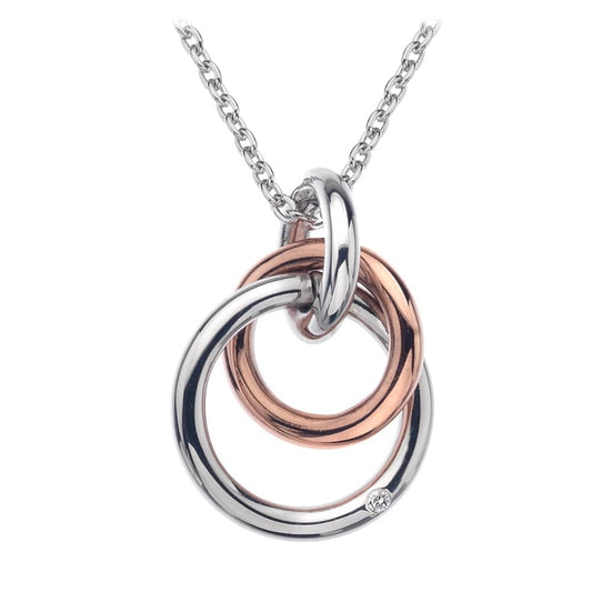 Hot Diamonds Sterling Silver Eternity Pendant DP373 Ladies Gift