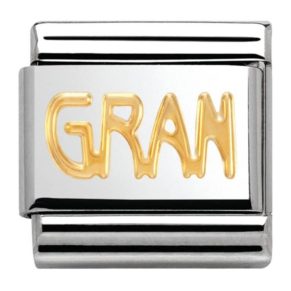 Nomination Charms Classic Gold Family Gran Charm Link 03010718