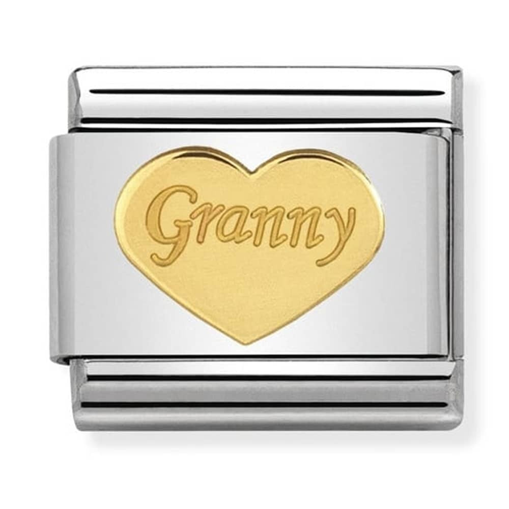 Nomination Charms Gold Granny Family Charm 03016239