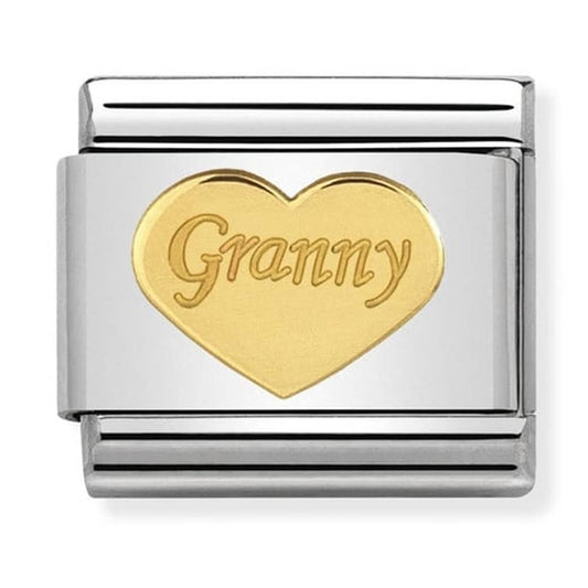 Nomination Charms Gold Granny Family Charm  03016239