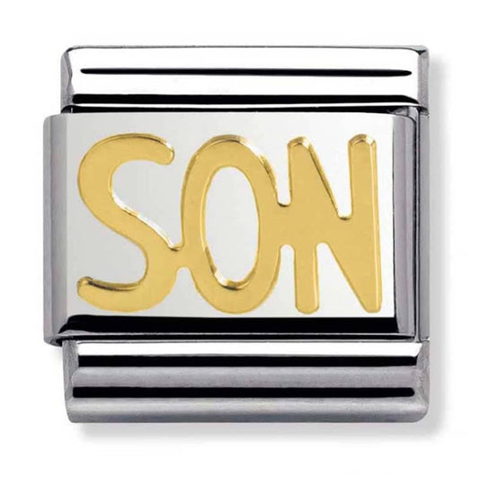 Nomination Charms Classic Gold Family Son Charm Link 03010726