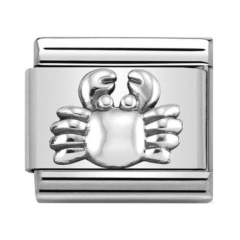 Nomination Classic Silver Crab Animal Charm Link 33010128