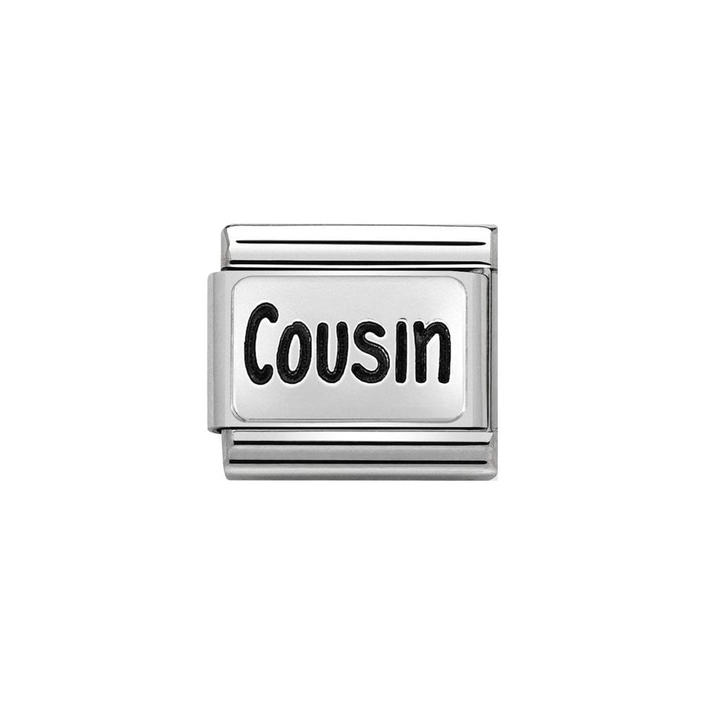 Nomination Classic Silver Cousin Family Charm Link 33010912