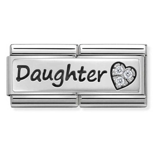 Nomination Charms Classic Silver Family Double Daughter 33073102