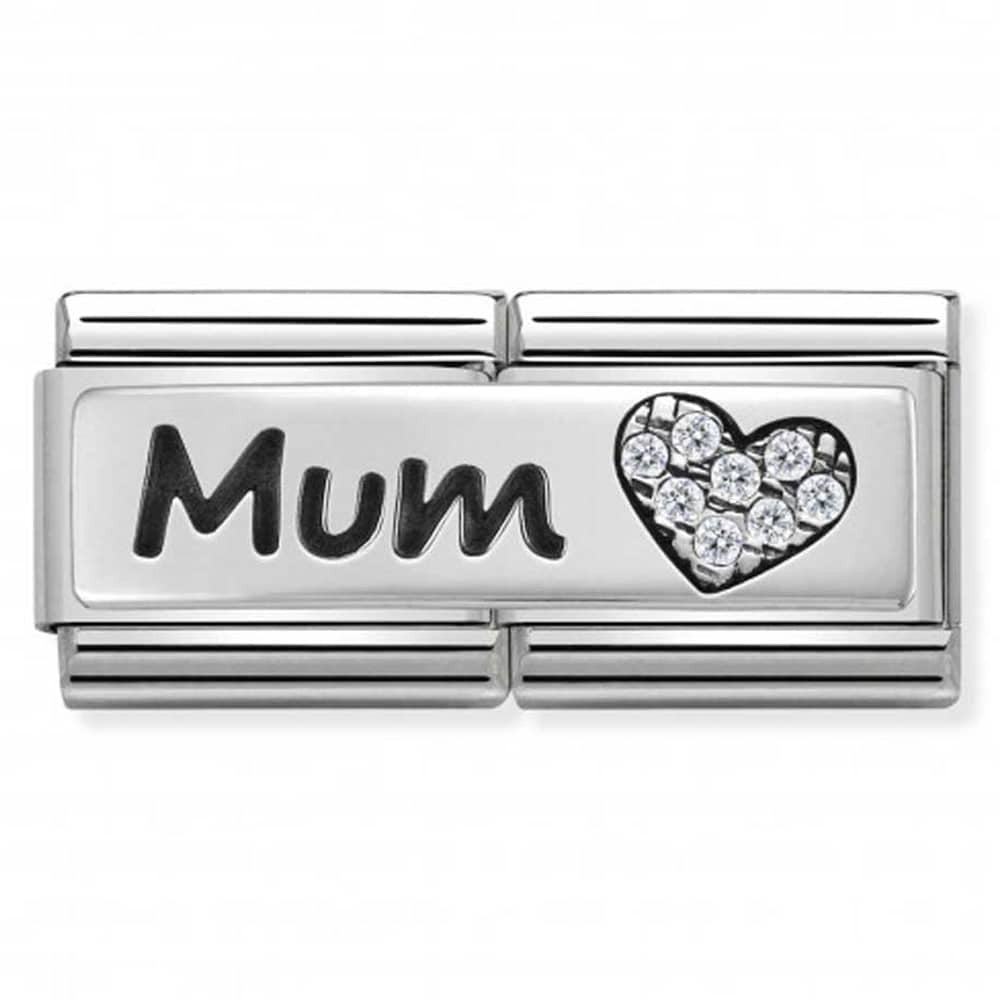 Nomination Charms Classic Double Mum Charm Link 3307310