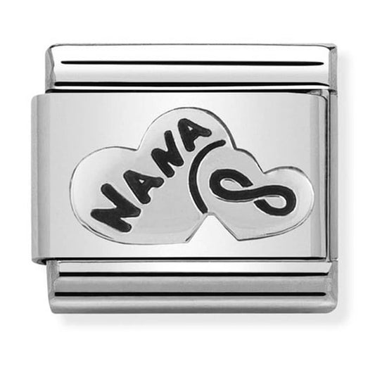 Nomination Charms Classic Silver Family Nana Charm Link 33010119