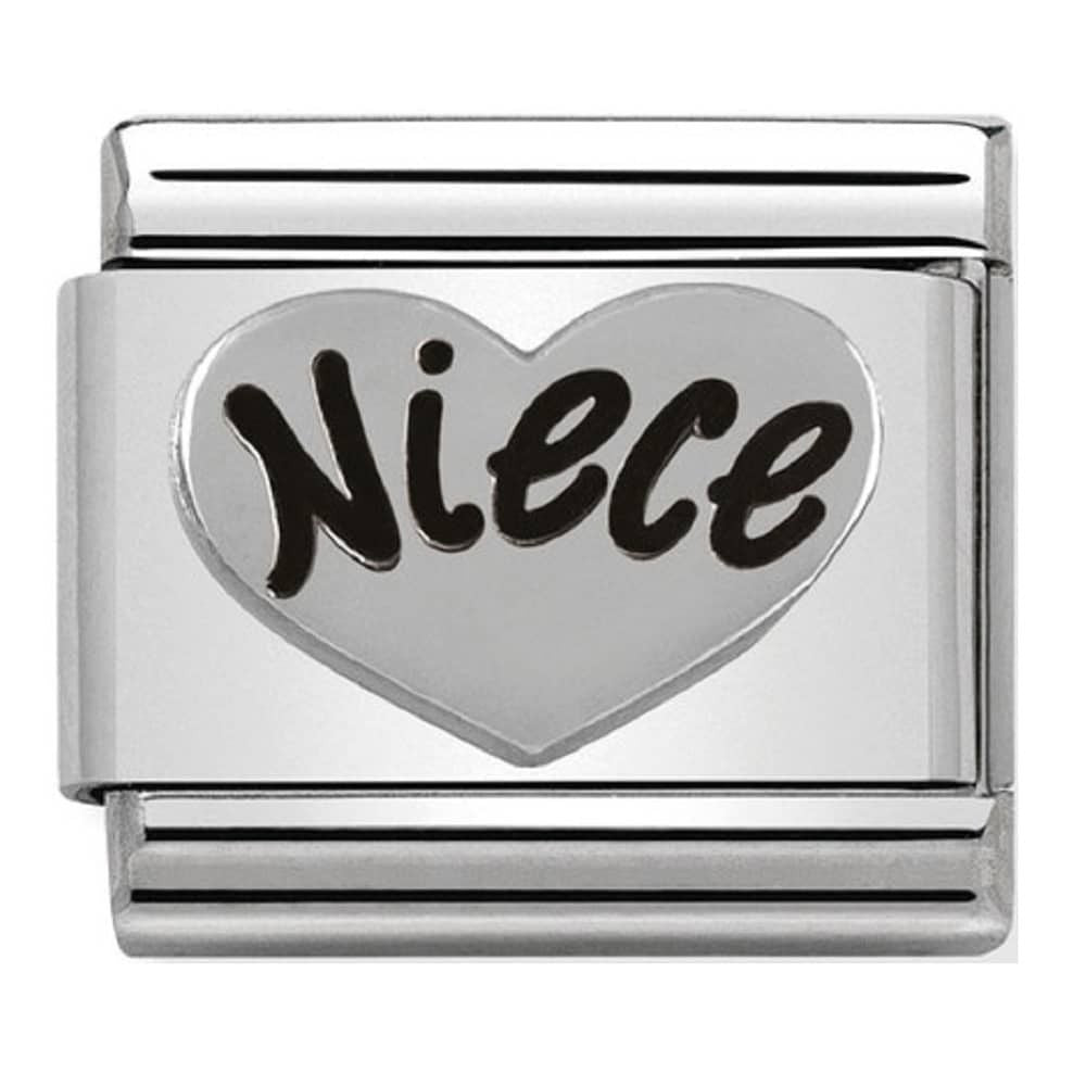 Nomination Charms Classic Silver Family Niece Charm Link 33010116