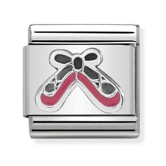 Nomination Silver Ballet Dance Shoes Sport Charm Link 33020241