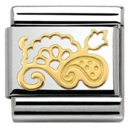 Nomination Classic Gold Cashmere Charm Link 03015813