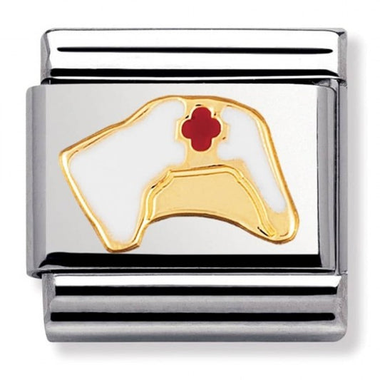 Nomination Classic Gold NHS Nurse Hat Charm Link 03020825