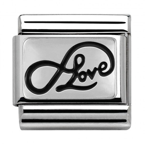 Nomination Classic Silver Love Infinity Charm Link 33010207