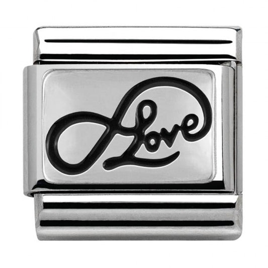 Nomination Classic Silver Love Infinity Charm Link 33010207