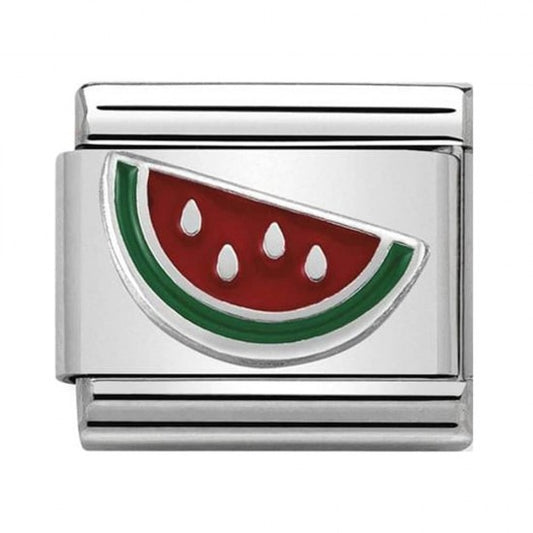 Nomination Classic Silver Watermelon Charm Link 33020242