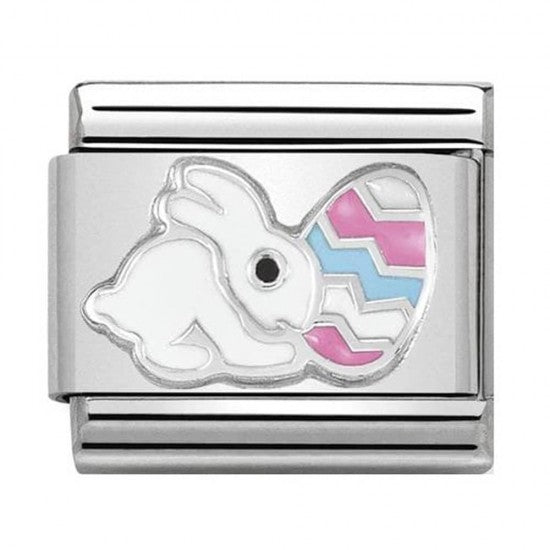 Nomination Classic Silver Easter Rabbit Charm Link 33020419