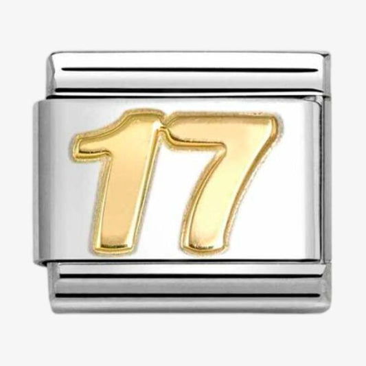 Nomination Classic Gold 17 Charm Link 03010945
