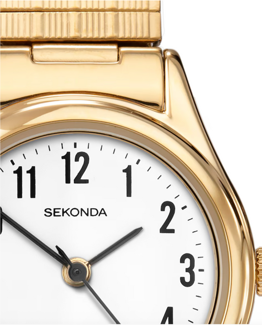 Sekonda Evans Women's Gold Tone Expander Bracelet Watch 205377