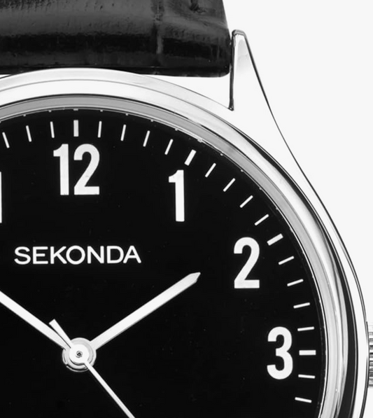 Sekonda Gents Classic Leather Strap Watch 1777