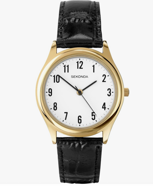 Sekonda Easy Reader Ladies 36mm Quartz Watch in White